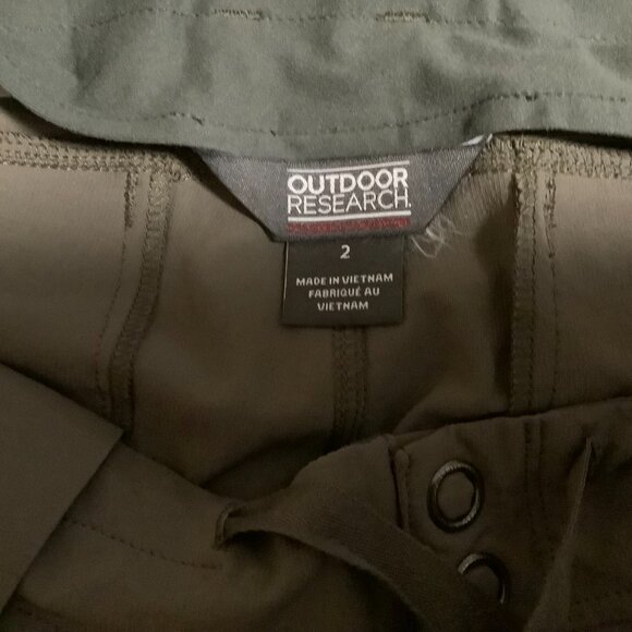 Outdoor Research Women's Hiking Pants, tan size 2 - Picture 5 of 5